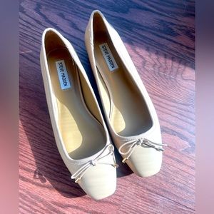 steve madden ballet flats ballerinas nude beige